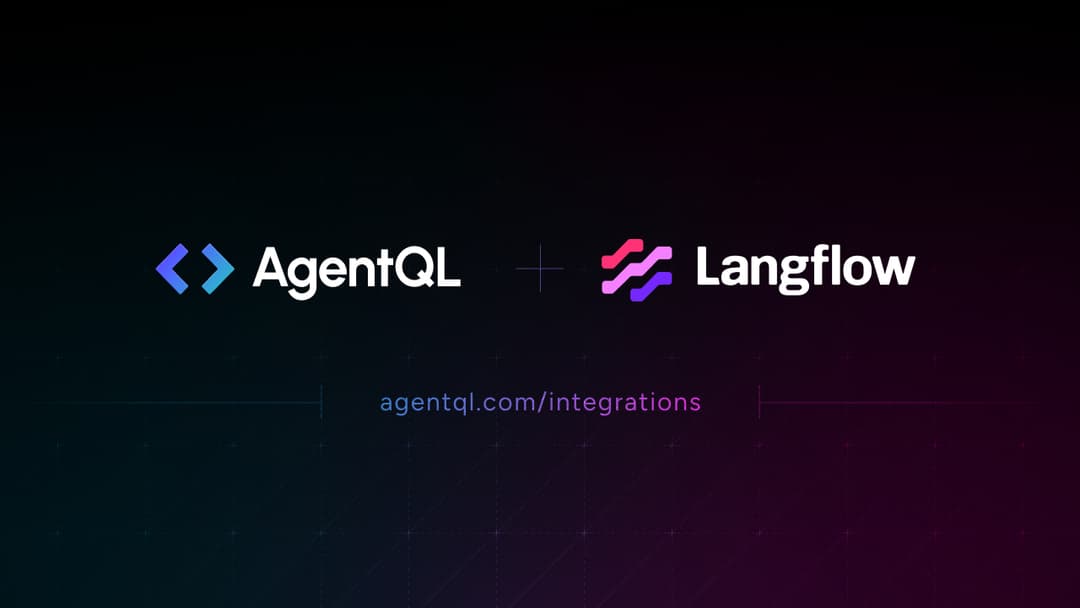 Langflow + AgentQL: drag, drop, and automate Web data in AI pipelines